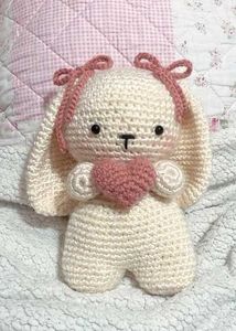Handmade Crochet Bunny Plush