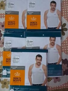 Dixcy Scott Designer Vests 90 cms - Pack of 5