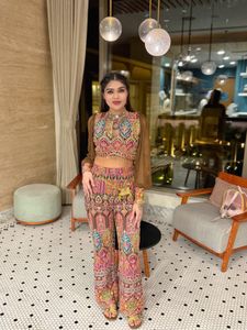 Embroidered Kurta Set with Pants