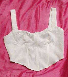 Chic White  stylish Corset