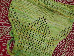 Crochet Knit Halter Top