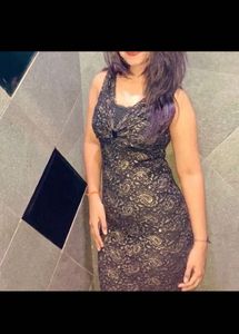 Elegant Black Bodycon Dress