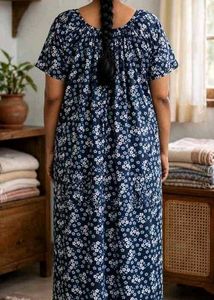 Comfortable Floral Nightgown