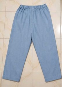 Light Blue Wide Leg Pants