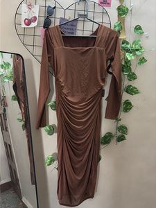 Chic Ruched Midi Dress