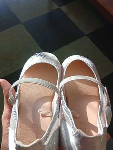 Sparkling Ballet Flats with Bow