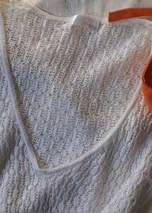V Neck Crochet Top🧸