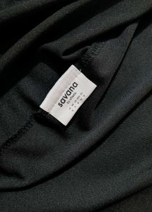 Elegant Black Spaghetti Strap Midi Dress