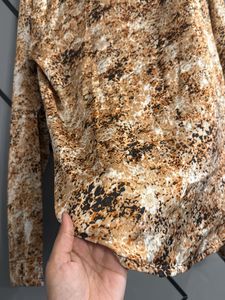 Patterned Long Sleeve Shirt
