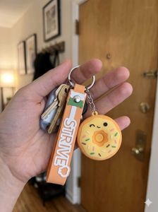 Cute Donut Keychain