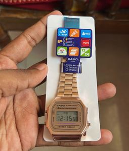 Casio Rose Gold Watch