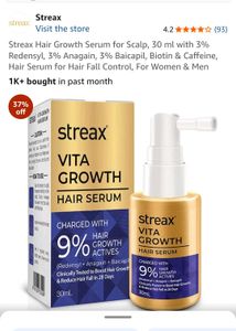 Streax Vita Growth Hair Serum - 30ml