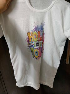 White Holi T-Shirt