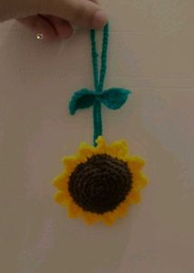 Sunflower Keychain