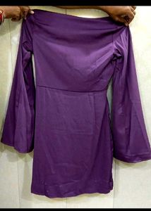 Women's Purple Blazer Dress