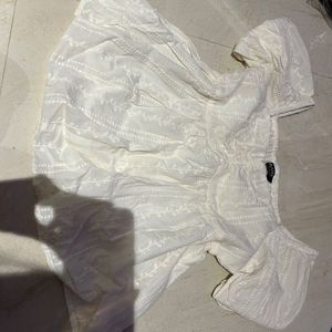 white baby doll top y2k