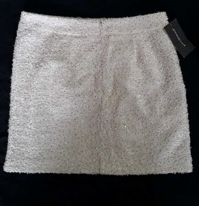 STUNNING PEACH MINI SKIRT