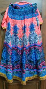 kurti with skirt
