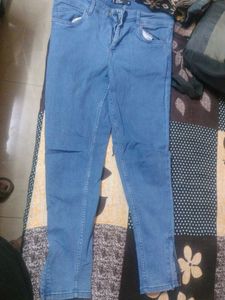 Light Wash Denim Jeans