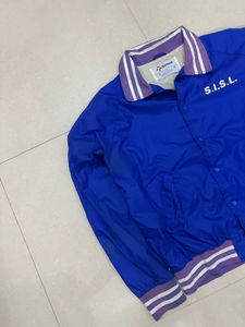 Vintage Blue S.I.S.L. Bomber Jacket 🇺🇸