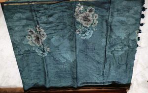 Beautiful Floral Print Saree without blouse