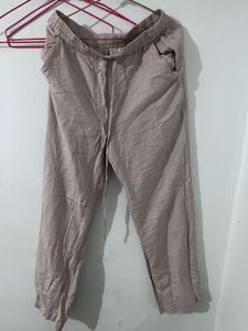 Lightweight Drawstring Linen Pants