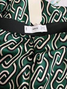 MNG Geometric Print Pants