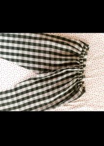 Gingham Checkered Pants