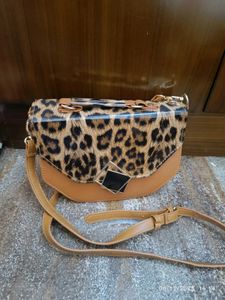 new Leopard Print Crossbody Bag