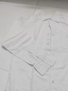 Classic White Men's Shirt