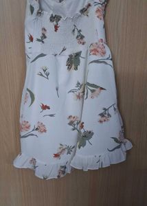 Floral Print Mini Dress