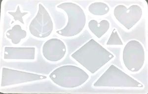 Trading Eyerring Resin Moulds Silicon Leave penden