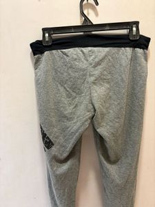 Grey Athletic Pants with Logo