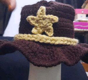 Cute Cowboy 🤠 Hat for Newborn Baby