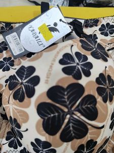 312 -- uplift Clover Print Bra &amp; Panty Set