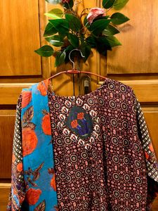 Beautiful Crepe Floral print suit