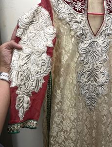 Valentine Sale🔥 Luxurious  ❤️🔥Anarkali Kameez