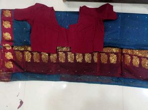 Saree With Blouse