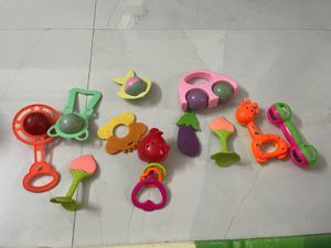 Baby Rattles and Teethers Set