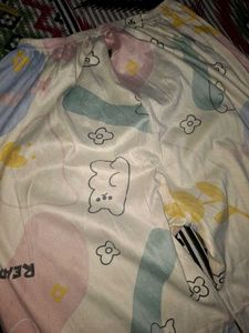 Cute Cartoon Print Pajama Pants