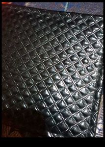 Chic Quilted Black Clutch for men