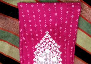 Pink Embellished Kurta