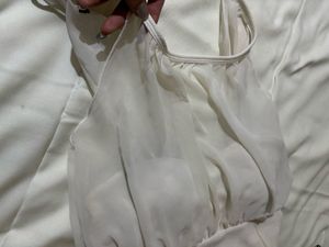 2000s halter neck dress🤍🪩