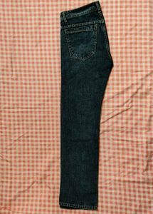slim fit blue denim