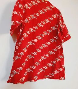 Cotton Pink Short Kurta (Women's)