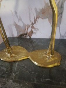 Vintage Brass Bird Sculptures