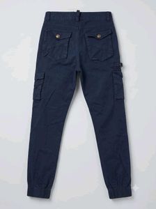 Navy Blue Cargo Pants