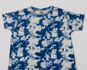 ⚡️FLASH SALE⚡️Blue &amp; White Tie-Dye Cotton T-Shirt