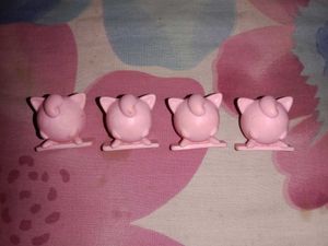 Jigglypuff Pokemon Figurines Set