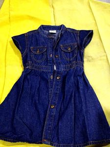 denim frock